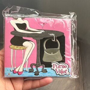 NEW Purse hanger for tables - keep your bags off the floor!